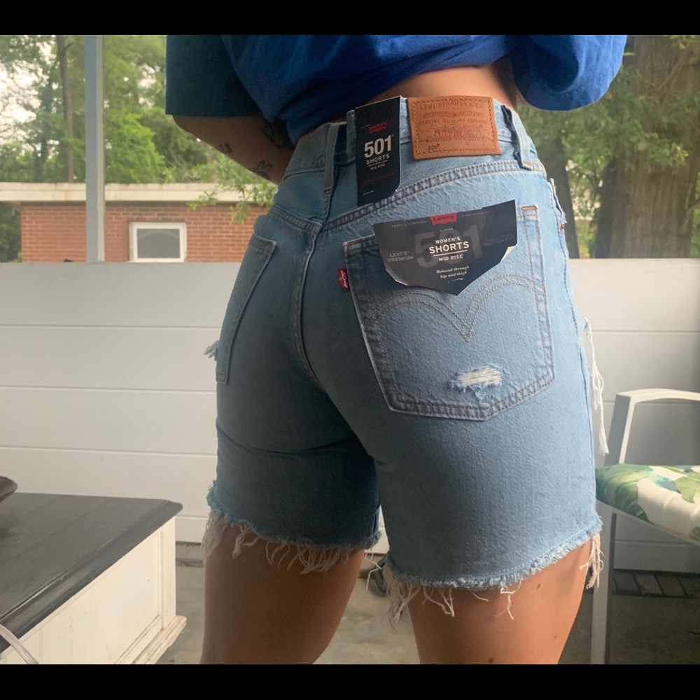 Levi 501 Midi shorts
